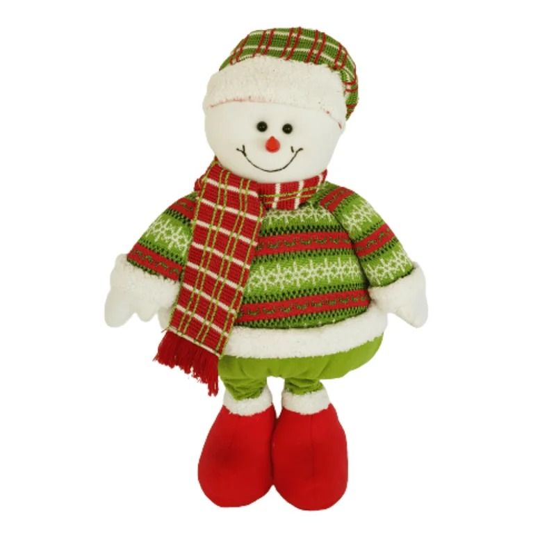 BONECO NEVE PERNA PANO
